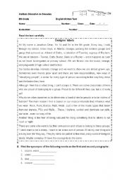 English Worksheet: Designer labels