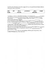 English worksheet: Passive voice