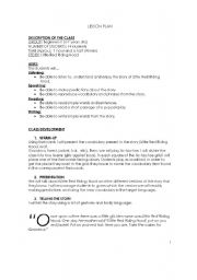 English Worksheet: Liitle Red Riding Hood