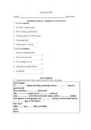 English test (elementary)