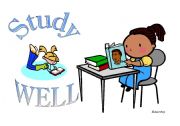 English Worksheet: Study Well