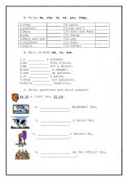 English Worksheet: quiz