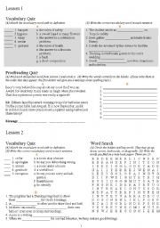 English Worksheet: Spelling Lesson for Grade 5