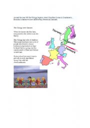 English worksheet: Viking