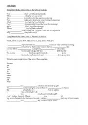 English Worksheet: past simple