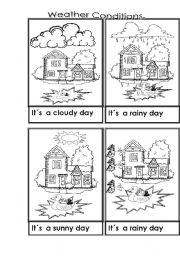 English Worksheet: Whats the weather like ?