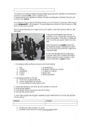 English Worksheet: Painting by Robert Doisneau Sold 