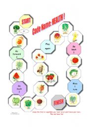 Health Food Boardgame