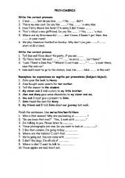 English Worksheet: Personal pronouns