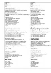 English worksheet: umbrella