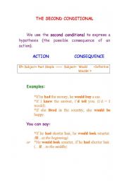 English Worksheet: The second conditional