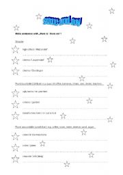 English Worksheet: Some/any