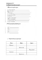 English worksheet: Present Perfect Worksheet