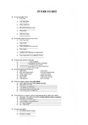 English Worksheet: Verb to Be exercises