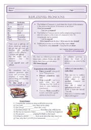 Reflexive pronouns