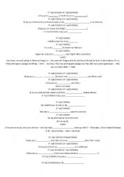 English worksheet: If conditional statements