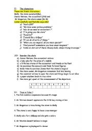 English worksheet: Mr Magorium part 2