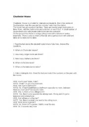 English Worksheet: Charlester House