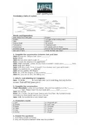 English Worksheet: Lost episode one