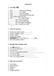 English Worksheet: A BIT OF GRAMMAR