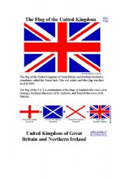 English Worksheet: Union Jack