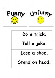 English worksheet: Cloony the Clown 2/3