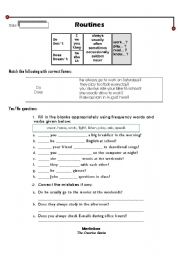 English Worksheet: yes or no questions in the simple present