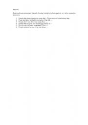 English Worksheet: passive voice