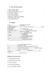 English worksheet: Present Simple 