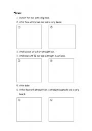 English worksheet: Physical appearance