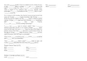English Worksheet: Present simple or continuous
