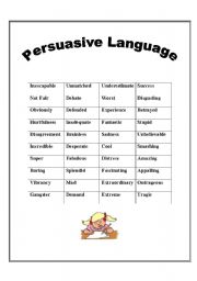 Persuasive Language