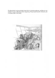 English Worksheet: present progressive