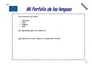 English worksheet: Porfolio reflexion sobre examen