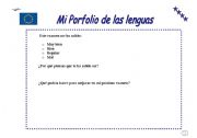 English Worksheet: Porfolio reflexion sobre examen