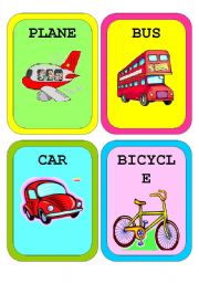 Means of Transport - Flashcards