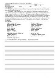 English worksheet: LACK OF PRIVACY