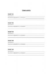 English Worksheet: Getting to know the teacher