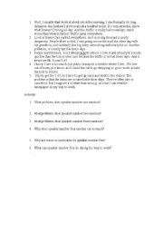 English Worksheet: Means of Transportation