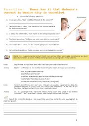 English Worksheet: Reported Speech_Practice