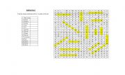 English Worksheet: Word search puzzle
