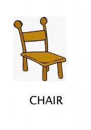 English Worksheet: Chair