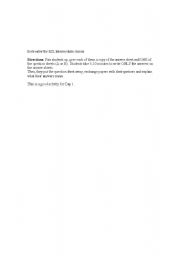 English Worksheet: Icebreaker 2