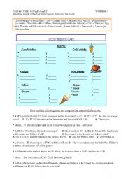 English Worksheet: 