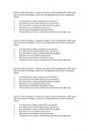 English Worksheet: Debate - Men x Women