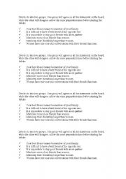 English Worksheet: Debate - Men x Women