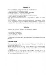 English worksheet: Group activities (ideas)