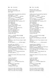English Worksheet: So sick (Ne- Yo) 