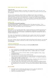 English worksheet: lesson Plan