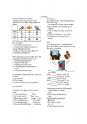 Pre Intermediate Grammar Review Will and First Conditional